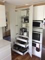 Heavy duty inner pantry drawers for many larger storage needs