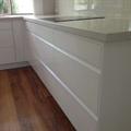 Integrated handle design for a clean modern look